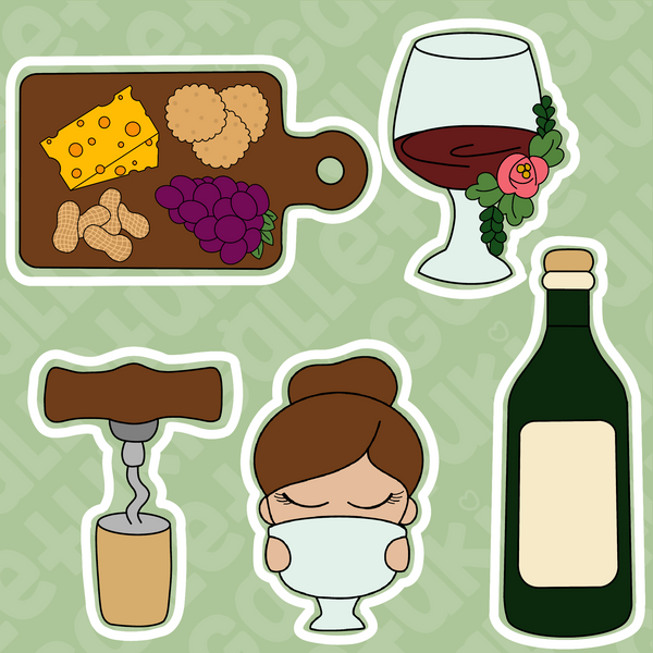 Cortador - Wine mom kit