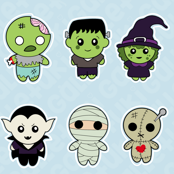 Cortador - Mini personajes halloween